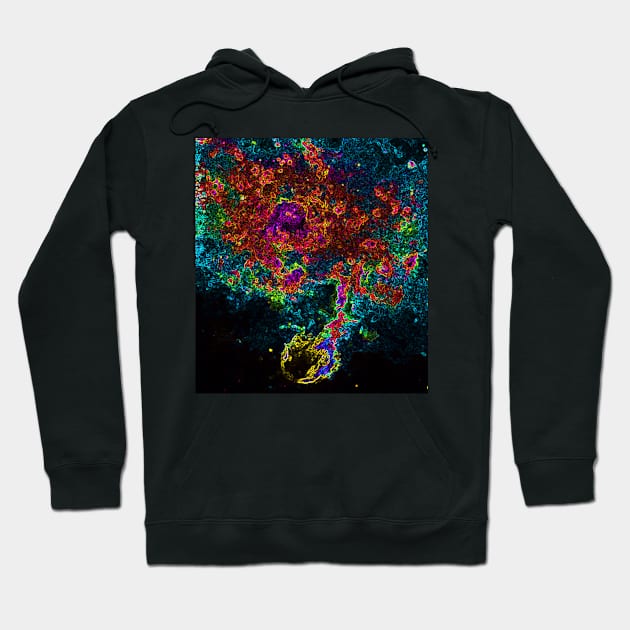 Black Panther Art - Glowing Edges 61 Hoodie by The Black Panther